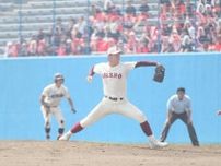 【高校野球】秋田商が４強　同校OBでヤクルト石川雅規の甥・佐藤颯真が７回１失点の好投／秋田