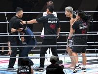 【RIZIN】秋元強真が赤田功輝を一蹴し萩原京平とにらみ合い、ダウトベック次第で年末対戦も