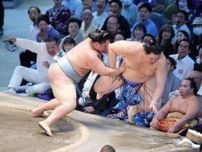 琴勝峰「どんどん行こうと」生命線の左上手で横綱大の里投げた！「大関、横綱の器」師匠期待通り