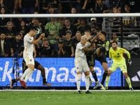 LAギャラクシーDF吉田麻也、ダービーで劇的同点ヘッド　元フランス代表GKから今季初得点