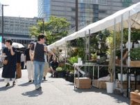 福岡市・天神のイムズ跡地沿い、6月29日まで歩行者天国イベント　飲食など23店舗