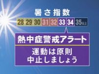 福岡県、7月23日も大半で猛暑日予測　久留米では38度　暑さ指数は朝倉で35