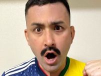 〝結婚発表〟デニス植野〝ついに...新妻に髭を剃られる？〟ウェディングフォト公開「デニ怖でお祝い検証ありかな?笑」「お互いに幸せで濃い人生歩んでください」