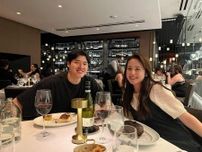 〝LAセレブショット〟に脚光…元フジ人気アナ、夫のトレーニングでアメリカ同行「素敵」「その笑顔が何よりの癒し」「疲れふっとびますねー」の声