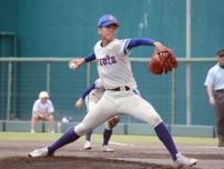 プロ注目右腕が力投、大会屈指の好カード制す　唐津商・木本夢翔、第1シードの龍谷に9回途中3失点【高校野球・佐賀大会】