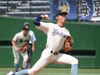 プロ注目150キロ右腕　海星・陣内優翔が5球団スカウトの前で5回1安打無失点　昨秋右肩故障「内容は50点」【高校野球長崎大会】