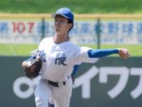 北陵は初の甲子園に一歩及ばず　準決勝まで19回無失点の3年生左腕「楽しかった」　初失点も力出し切る【高校野球佐賀大会】