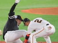 ソフトバンク山川穂高の二盗失敗に場内ブーイング　予想外の反応にも本人は「面白い、面白い」