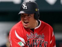 ソフトバンク山川穂高、二盗失敗の球宴に続く〝激走〟に「治療してもらいます」　114キロの巨体揺らして一塁から一気に本塁突入