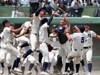 西日本短大付が県70年ぶりの3季連続甲子園出場　「決勝男」の一発が勢いつける　OB新庄監督も激励【高校野球福岡大会】