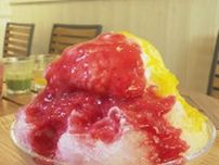 猛暑の中…ふわふわ“かき氷”でひんやり！自家製ソース楽しめるかき氷求め多くの人「暑さ忘れる」「さっぱりしておいしい」新潟