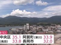 １０日連続で熱中症警戒アラート　猛暑が続く新潟県　新潟市中央区で午前１１時に気温が３５℃超【新潟市】