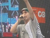 パレスチナ系アーティストが反戦ライブ　音楽で訴える平和への願い　大分