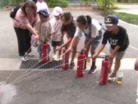 企業と地域が連携　津山市の大型商業施設で地元消防団との合同消防訓練を始めて実施【岡山】