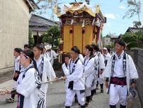 城下町を彩る中津祇園が開幕　「引き出し」祇園車13台が町内回る