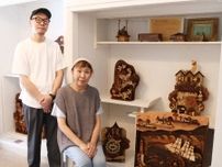 【アート薫るまち　くにみ】オルゴール作家・川原崎純子さん　童話の世界へ誘う音色