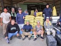 ２期作へ苗作りに汗　名護　ＪＡ羽地水稲生産部会