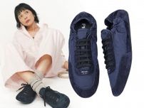 レトロ可愛い！バレエシューズのノリではけちゃう【プラダ】の大人気スニーカー「コラプス」に注目