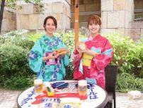 テレ朝・新人の浦林凜アナ＆宮本夢羅アナ、“巨大ドラゴン”に仰天！初体験の食レポにもチャレンジ