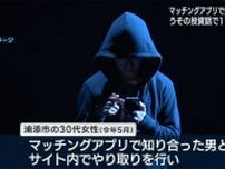 SNSの投資話で詐欺 1160万円だまし取られる