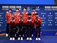 岡野俊介は3種目でメダル獲得　男子単はベスト4に中国1選手【卓球・FISUワールドユニバーシティゲームズ2025トピックス4選】