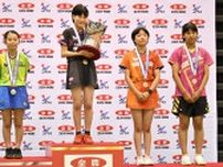松島美空、福原愛さん以来の5連覇達成「記録を残せたのが嬉しい」＜卓球・全農杯全日本ホカバ2025・ホープス女子ランキング＞
