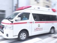 バイクでツーリング中にガードレールに衝突　約3m下の川に転落する事故　男性(54)が死亡　広島