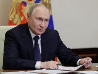 プーチン氏、軍事支出削減の用意表明　「西側と対照的」