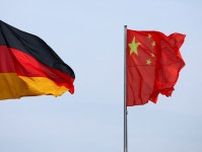 中国、ドイツ軍機にレーザー照射　独外務省が非難