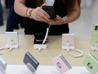 中国スマホ市場、第2四半期は7期ぶり縮小　補助金効果減退＝ＩＤＣ