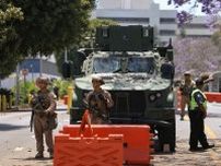 米海兵隊700人のロサンゼルス派遣終了、国防総省「安定戻った」