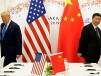 トランプ氏、習主席と「近い将来」に会談　訪中の招待受ける