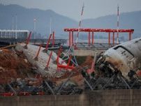 韓国機事故、鳥衝突後も飛行可能だった可能性　調査当局が報告書