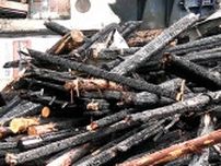 「木のチップを作る機械が燃えている」森林組合の集積基地で作業棟1棟を全焼　1人軽い火傷【岡山・真庭市】
