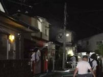 岡山市南区で建物火災　けが人なし