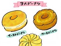 ひとくちに“ドーナツ”と言うけれど、生地が何種類あるか知っていますか？多種多様なドーナツの世界。