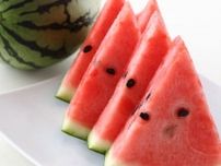 もうスイカは三角で食べない！断然食べやすい“スイカ”の切り方「汁が垂れにくい」「手や顔が汚れない！」