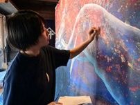 西馬音内盆踊り、アートに　横手の画家・永沢さん、２６、２７日にワークショップ