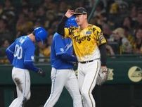 阪神は中日・高橋宏斗の前に完封負け　リーグ戦再開後初のカード負け越し