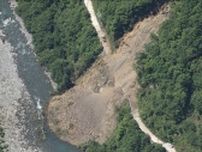 静岡市葵区の土砂崩れ　登山者など170人が迂回路で下山＝静岡市