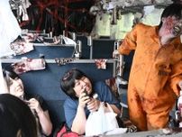 わたらせ渓谷鉄道で「ゾンビトレイン」始まる　“走る夏の風物詩”を満喫