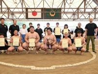 相撲・若草が団体３連覇　直江は個人でもＶ２　栃木県中学総体