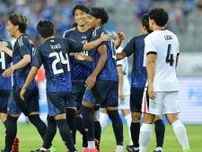 「うますぎ」「カッコいいゴールよ」開始４分！ 鮮烈ボレーで代表初得点のジャーメインに「スーパー！」「これが真の実力」の声【E-１】