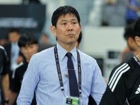 後半にペースが落ちたのはなぜ？ 森保監督は「体力的にもきつかった」と認める。それでも終盤に６点目「チームスピリットを表現してくれた」【E-１】