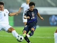 「世界にバレた」「バケモンだな」また後半ATに!? 中村草太の衝撃ドリブル弾が大反響！「W杯いきそう」【E-１】