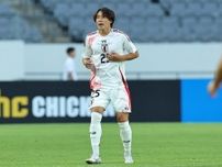 「やられたな」日本代表デビューの24歳DF、大学後輩の代表初ゴールに思わず本音「悔しい気持ちもありますけど…」【現地発】