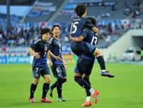森保ジャパン、ジャーメイン良の今大会５点目で韓国相手に先制！ 激しい攻防戦は１−０リードで後半へ【E-１】