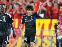 最下位トリコロールの救世主になれるか。ニューカマー谷村海那が新天地デビュー戦でいきなりゴール！ 巧みなボレーでネットを揺らす