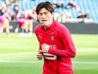 「？？？」「なぜ」“クセ強”古橋亨梧がモデル担当で話題！バーミンガムが新アウェーユニ発表「すげーヴィッセル感」