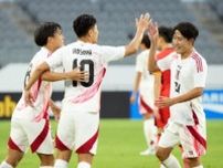 日本代表がE-1選手権2連勝！　10番・細谷真大＆望月ヘンリー海輝弾で中国に2発完勝